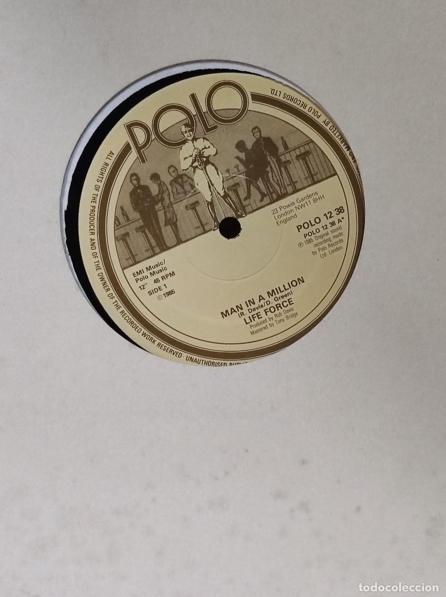 Discos de vinilo: Life Force &ndash; Man In A Million - Foto 2