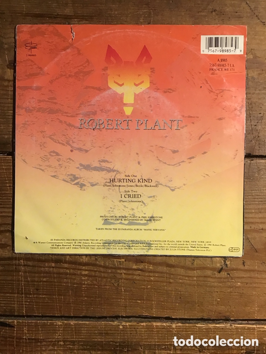 Discos de vinilo: Robert Plant Hurting Kind - Foto 2