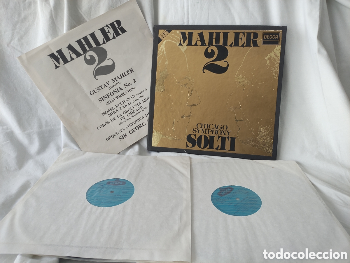 Discos de vinilo: Mahler simfonia num. 2 - Foto 2
