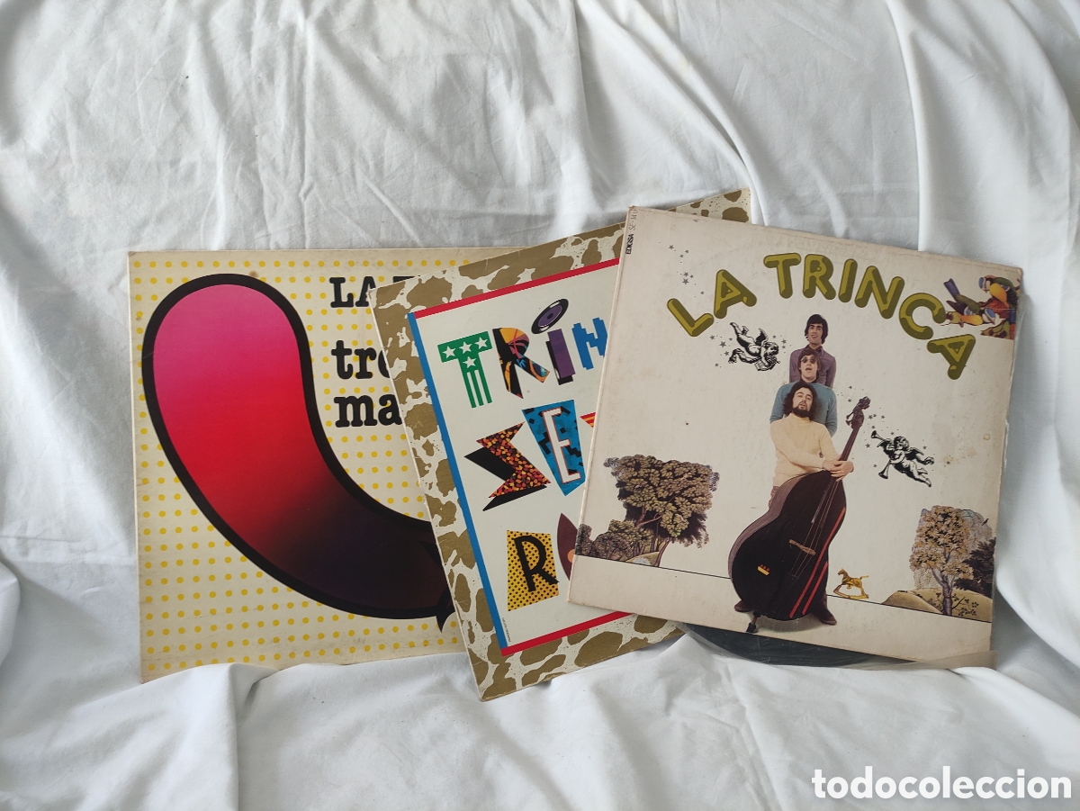 Discos de vinilo: La trinca. 3 vinils - Foto 2