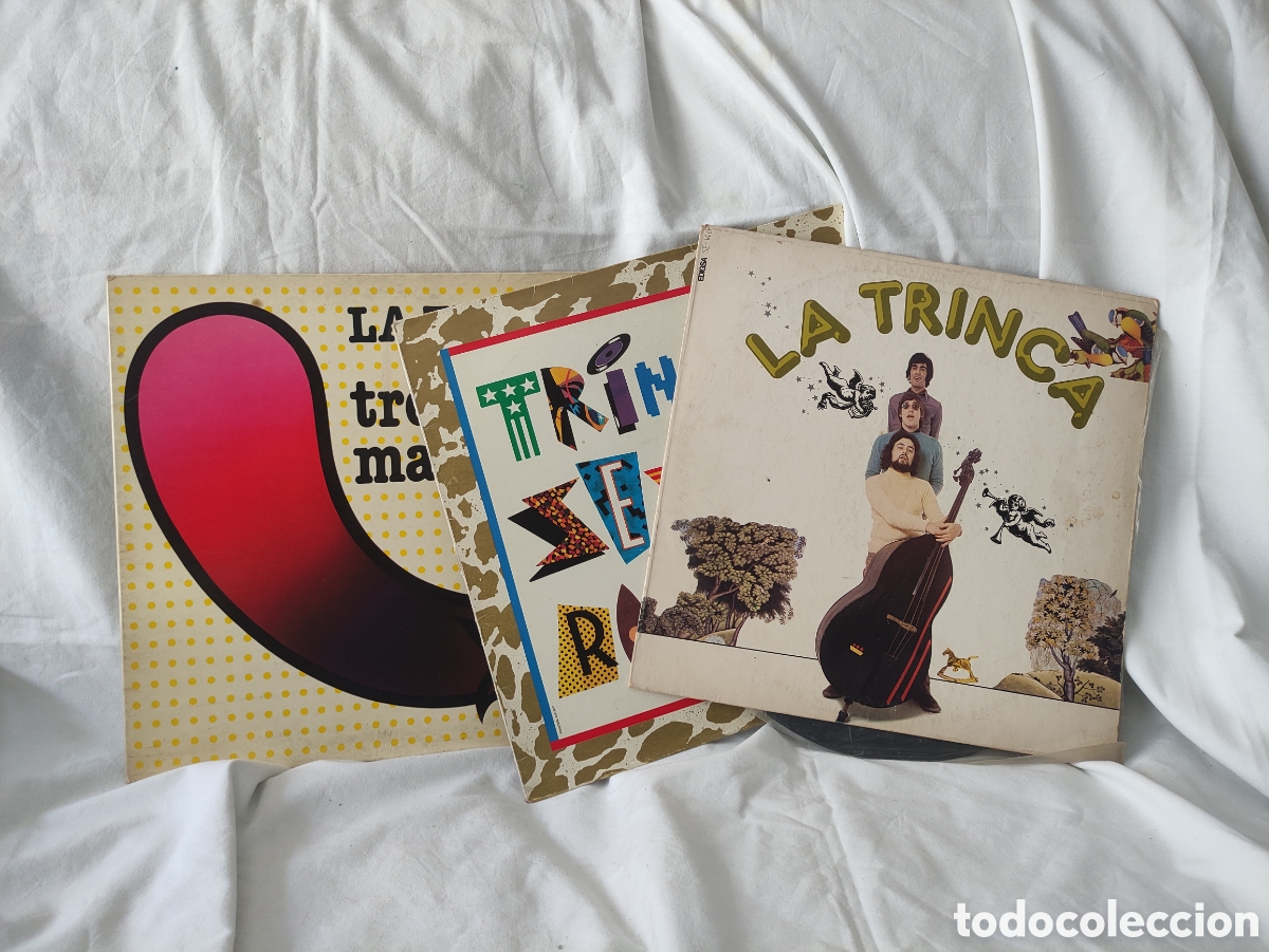 Discos de vinilo: La trinca. 3 vinils - Foto 1
