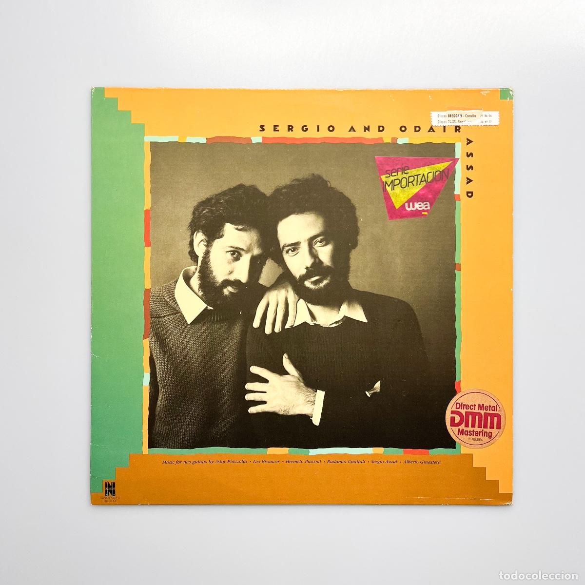 Discos de vinilo: LP. Sergio And Odair Assad. Latin American Music For Two Guitars (VG+/VG+)
