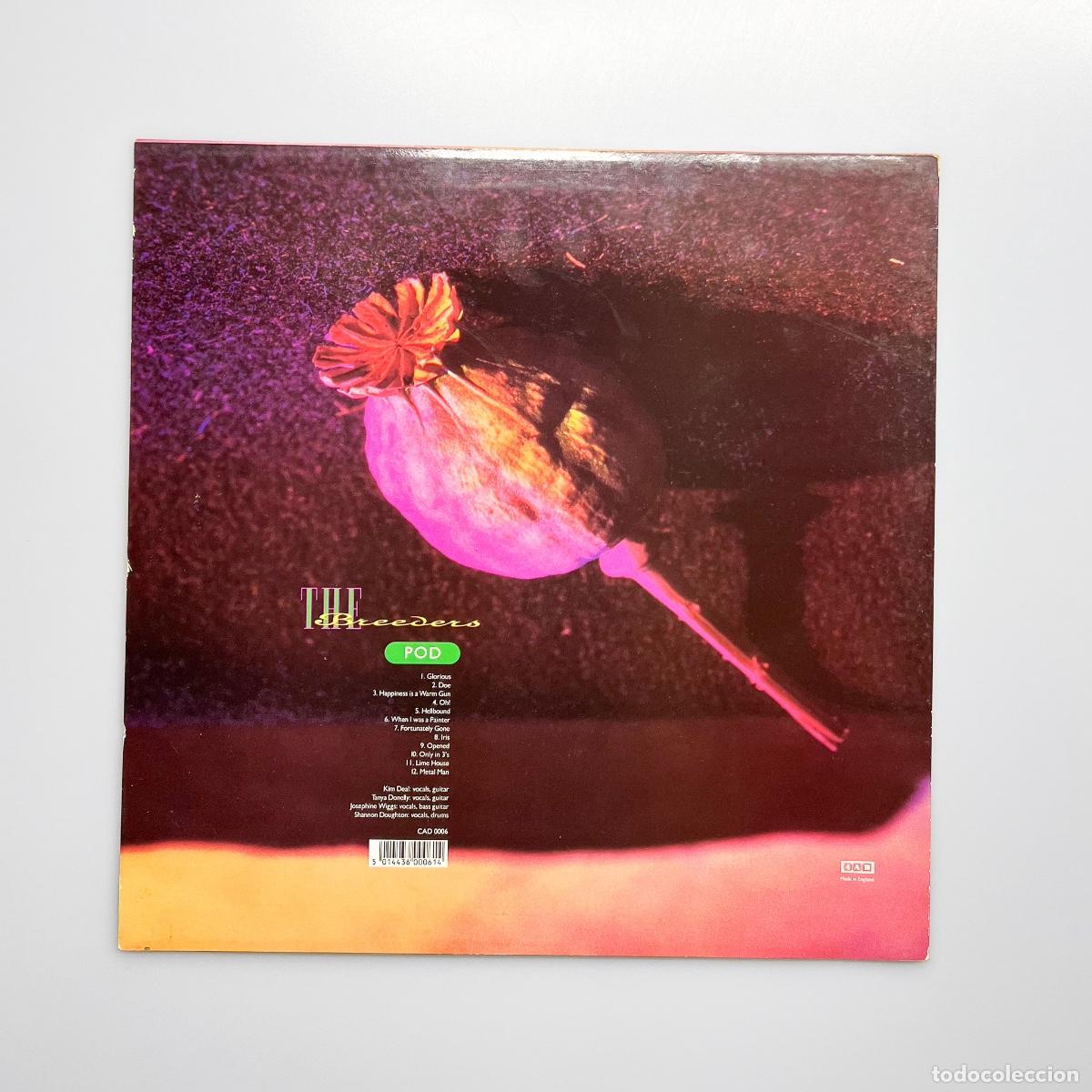 Discos de vinilo: LP. The Breeders. Pod (VG+/VG+) - Foto 2