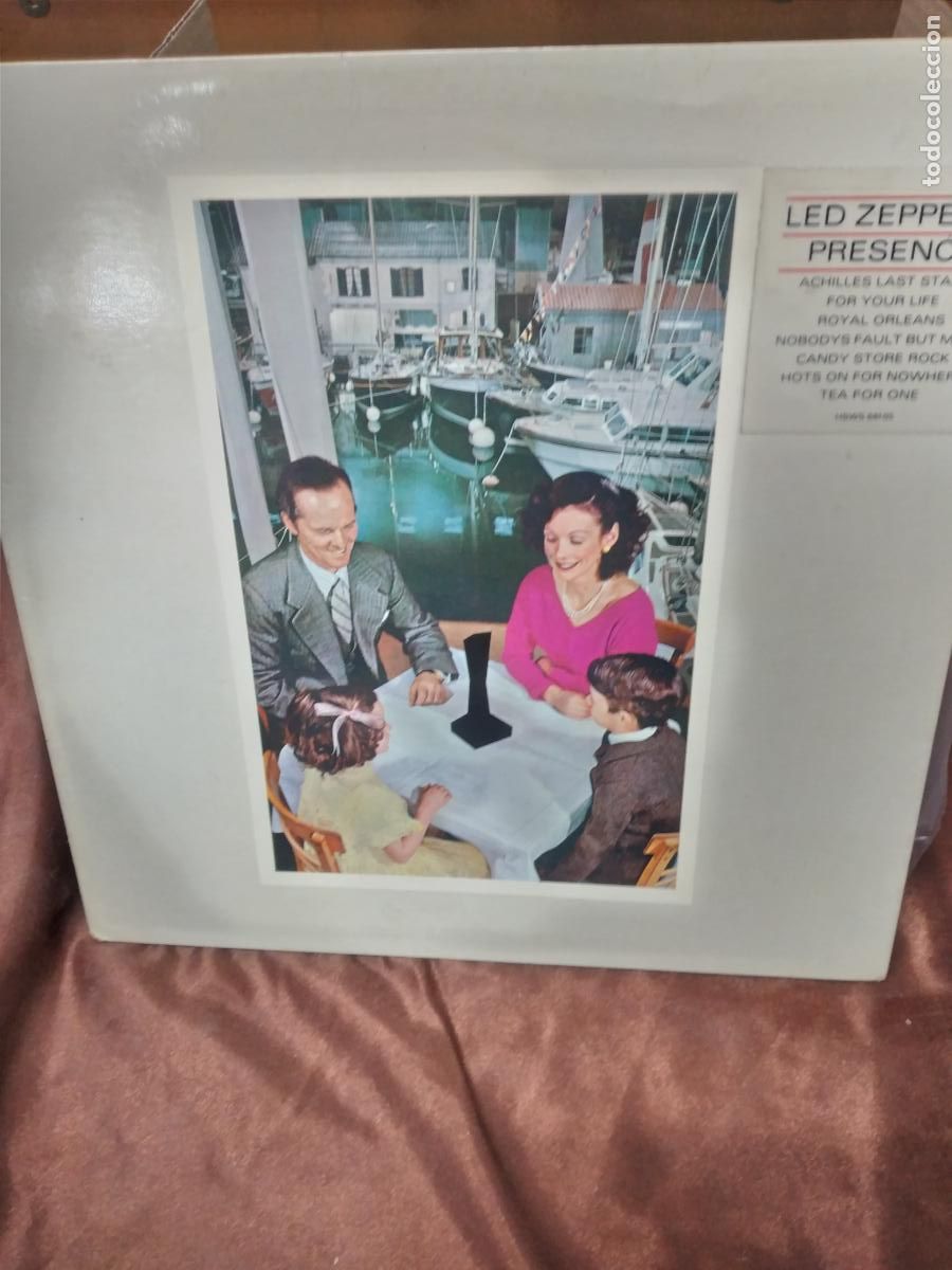 Discos de vinilo: LED ZEPPELIN PRESENCE - LP HISPAVOX 1976 - Foto 1