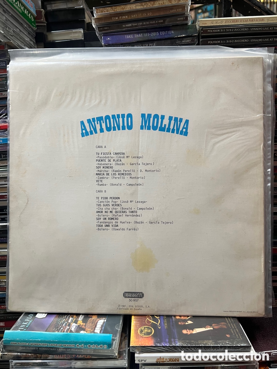 Discos de vinilo: Lo mejor de Antonio Molina Vete - Foto 2