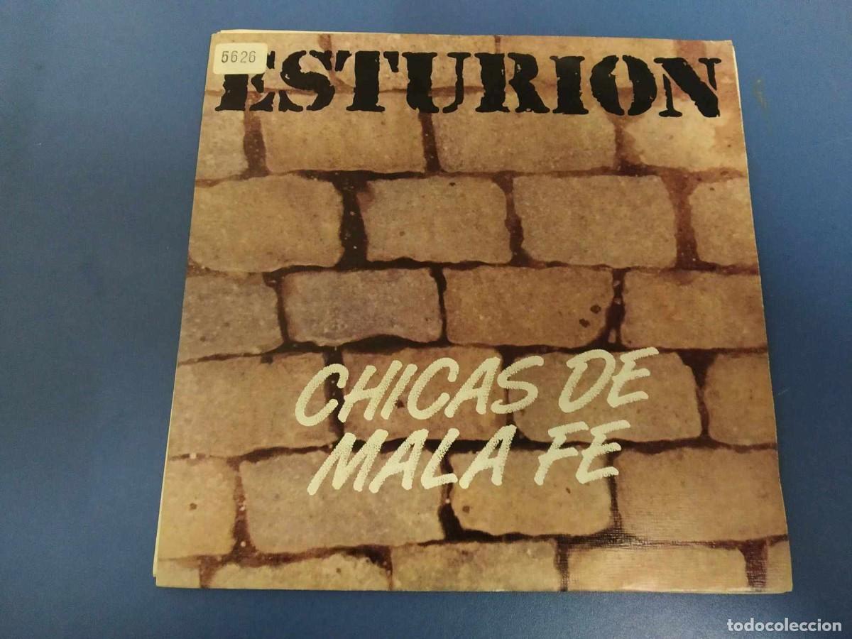 Discos de vinilo: Esturion - Chicas De Mala Fe (7&rdquo;, Single, Promo) - Foto 1