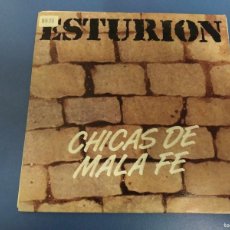Discos de vinilo: ESTURION - CHICAS DE MALA FE (7”, SINGLE, PROMO)