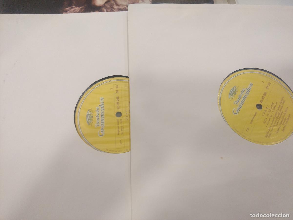 Discos de vinilo: GIUSEPPE VERDI/MISA DE REQUIEM/ESTUCHE 2 VINILOS. - Foto 3