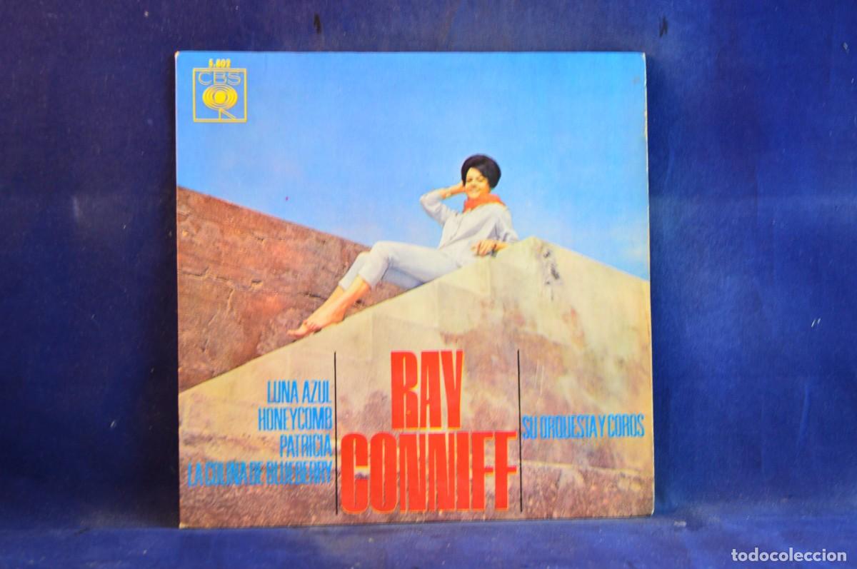 Discos de vinilo: RAY CONNIFF SU ORQUESTA Y COROS - LUNA AZUL - + 3 EP - Foto 1