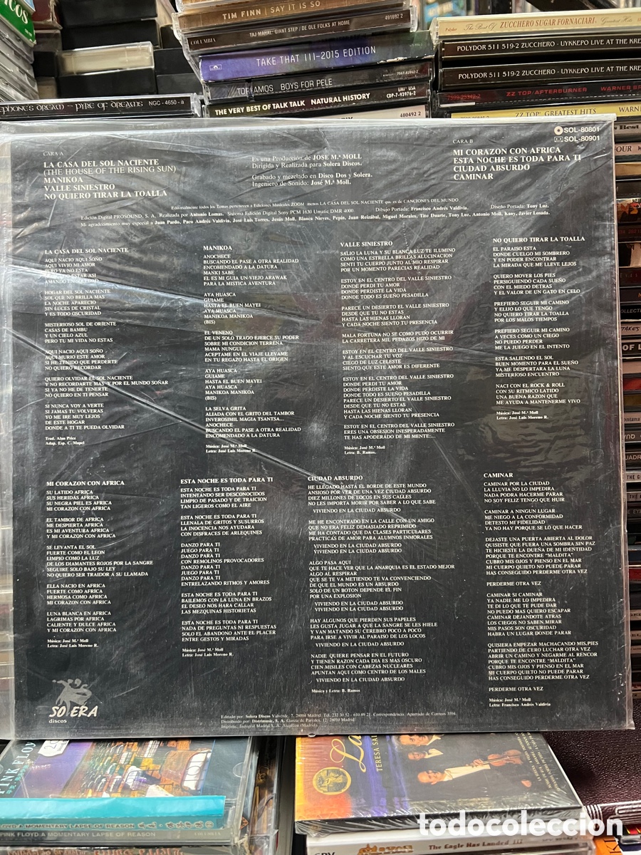 Discos de vinilo: Moll Esc&uacute;chame - Foto 2