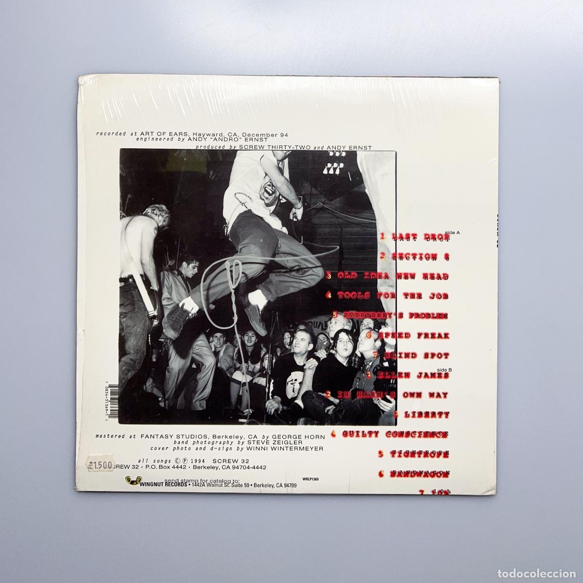Discos de vinilo: LP. Screw 32. Unresolved Childhood Issues (VG+/VG+) - Foto 2
