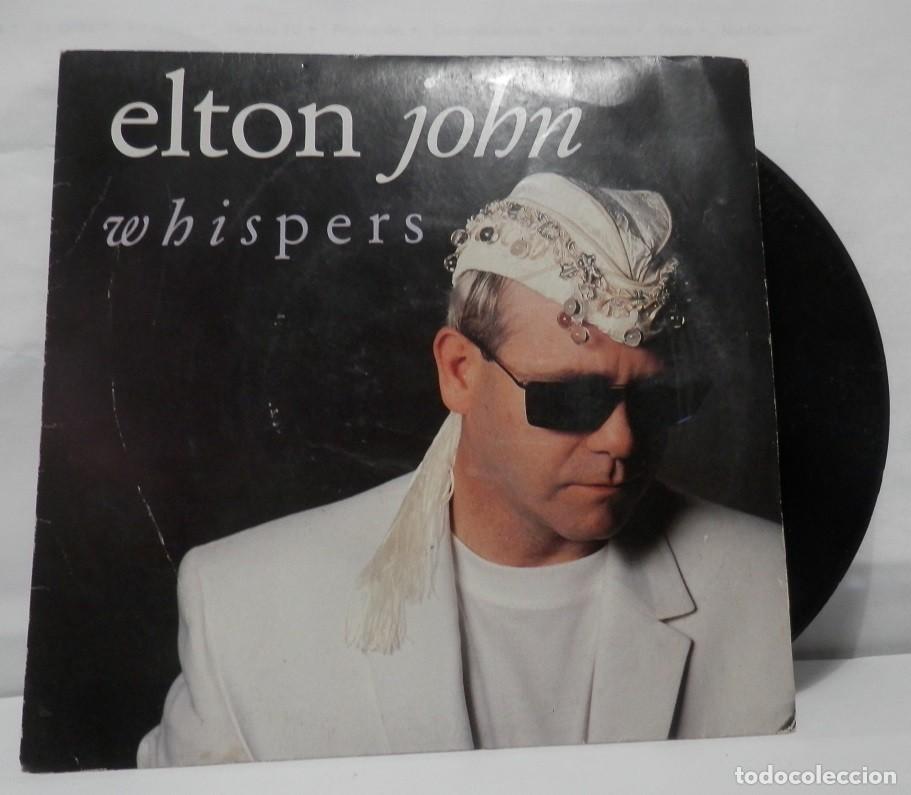 Discos de vinilo: DISCO SINGLE DE ELTON JOHN - Foto 1