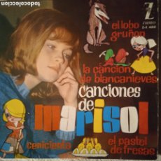Discos de vinilo: CANCIONES DE MARISOL,EL LOBO GRUÑON+3 1963