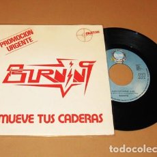 Discos de vinilo: BURNING - MUEVE TUS CADERAS - PROMO SINGLE - 1979 - EN EXCELENTE ESTADO
