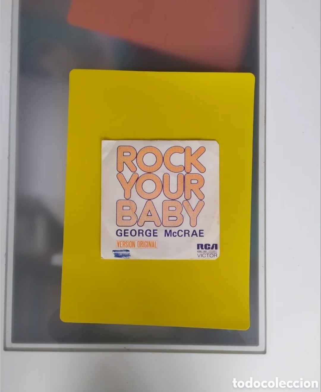 Discos de vinilo: Single George McCrae. Rock your baby - Foto 1