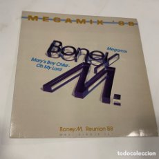 Discos de vinilo: MAXI 12’’ PROMO BONEY M. - MEGAMIX '88 EDICION ESPAÑOLA