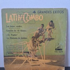Discos de vinilo: LATIN COMBO ‎– LAS HOJAS VERDES (THE GREEN LEAVES OF SUMMER) SELLO: LA VOZ DE SU AMO ‎– 7EPL 13.57