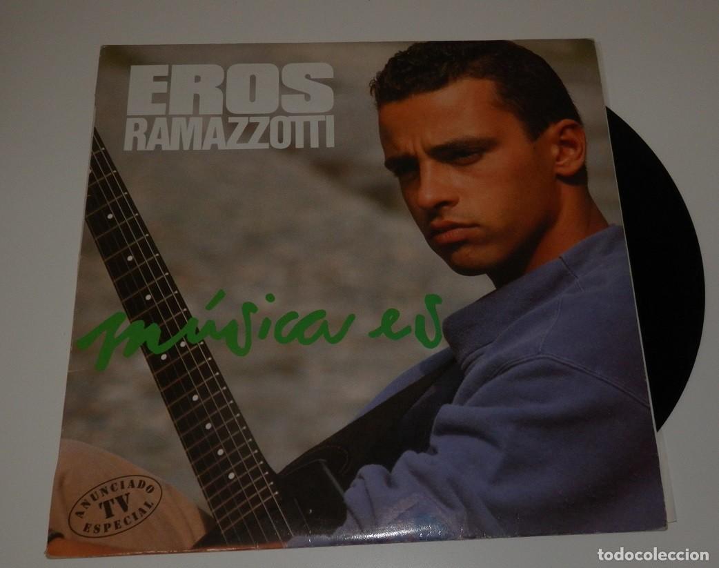Discos de vinilo: DISCO LP DE VINILLO DE EROS RAMAZZOTTI - Foto 1