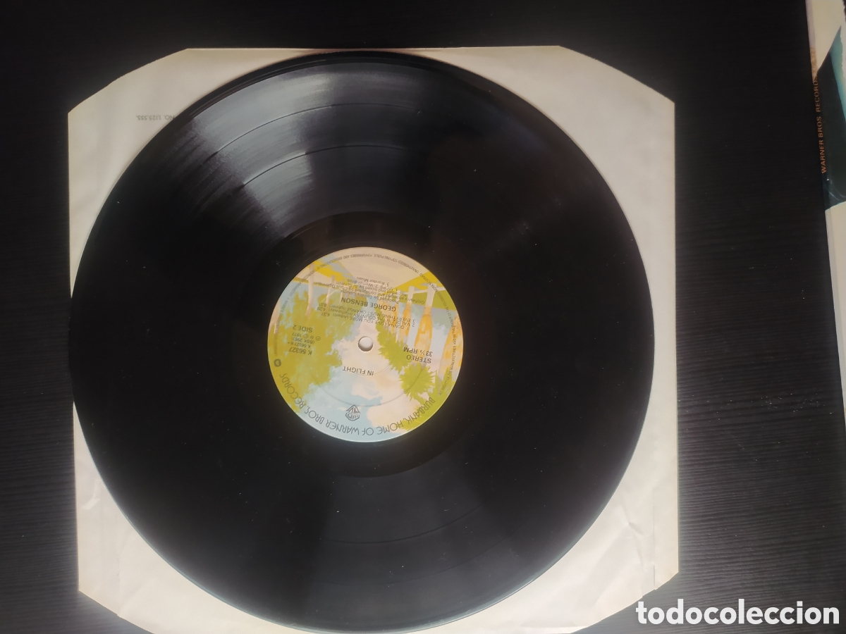 Discos de vinilo: GEORGE BENSONS LP IN FLIGHT - Foto 4