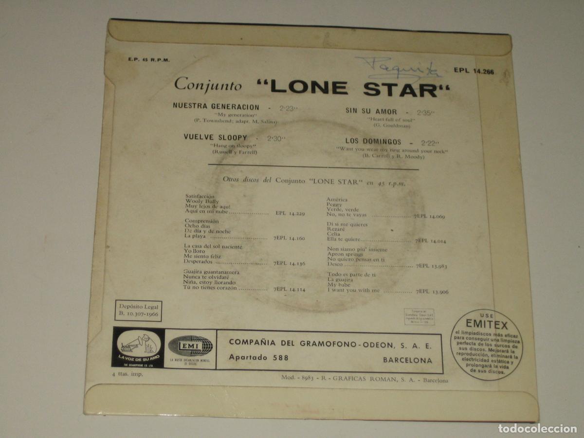 Discos de vinilo: LONE STAR - SOLO CARATULA SIN VINILO - Foto 2