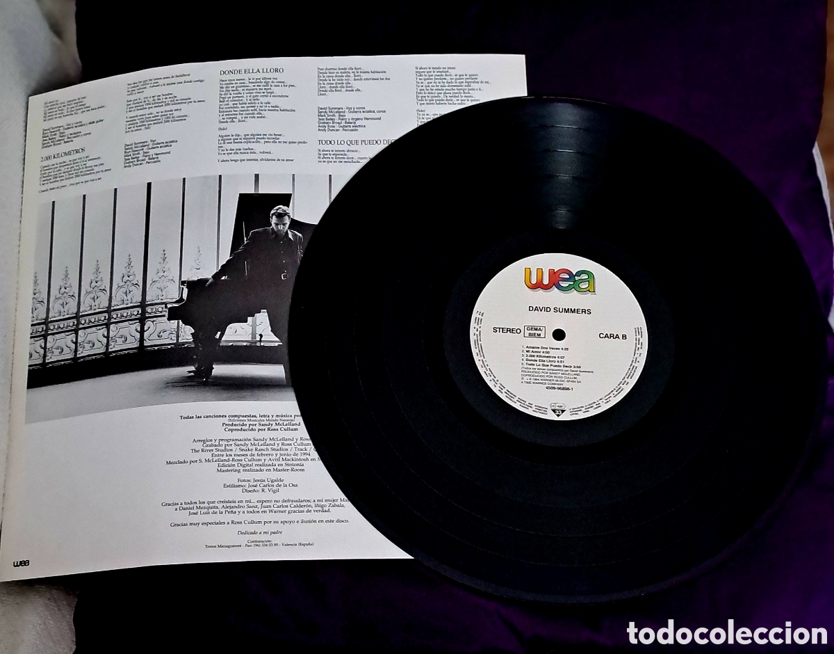 Discos de vinilo: DAVID SUMMERS - Foto 2
