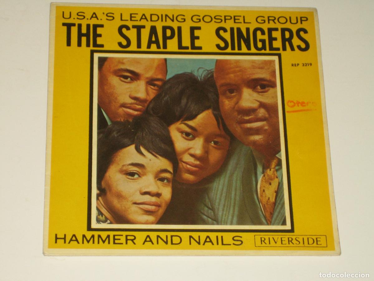 Discos de vinilo: THE STAPLE SINGERS - CARATULA SIN VINILO - - Foto 1