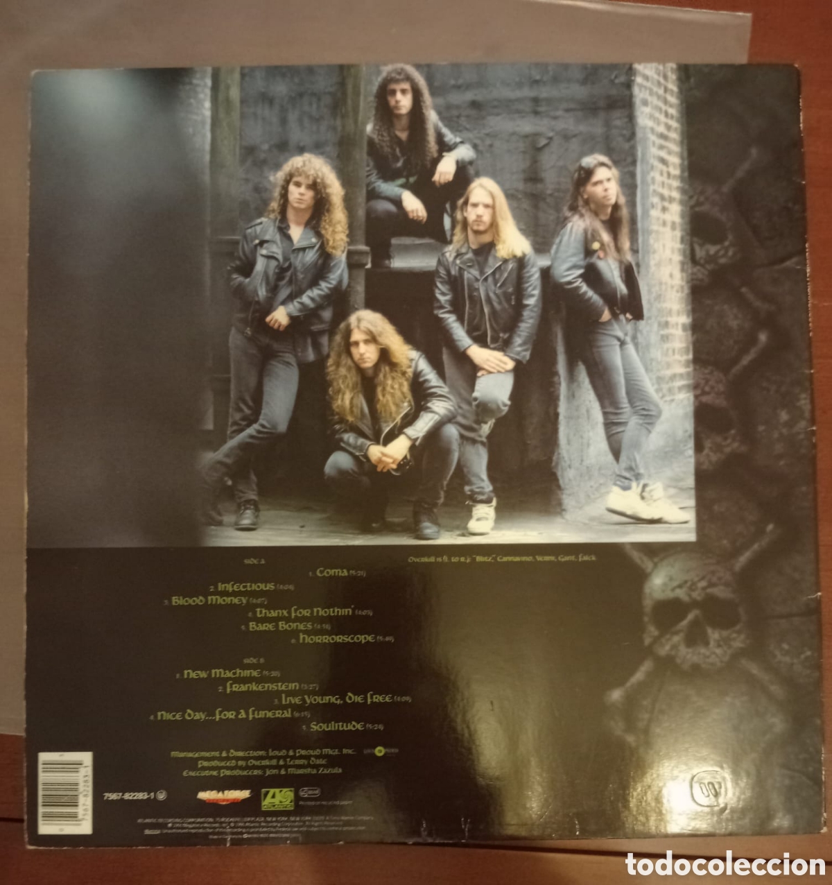 Discos de vinilo: Overkill - Horrorscope / LP Vinilo Original 1991 Europa - Foto 8