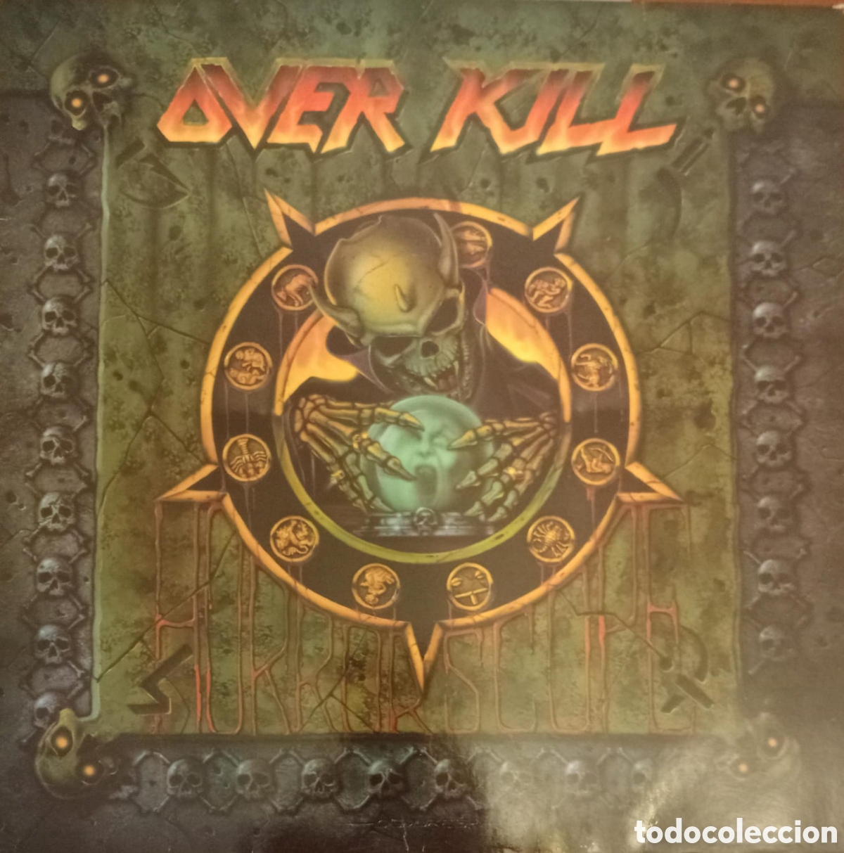 Discos de vinilo: Overkill - Horrorscope / LP Vinilo Original 1991 Europa - Foto 1