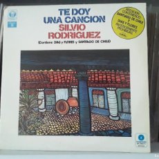 Discos de vinilo: SILVIO RODRÍGUEZ ‎– TE DOY UNA CANCIÓN - LP EDIC. 1984