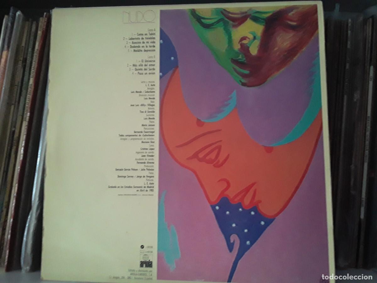 Discos de vinilo: Luis Eduardo Aute &lrm;&ndash; Nudo - lp edic. 1985 - Foto 2