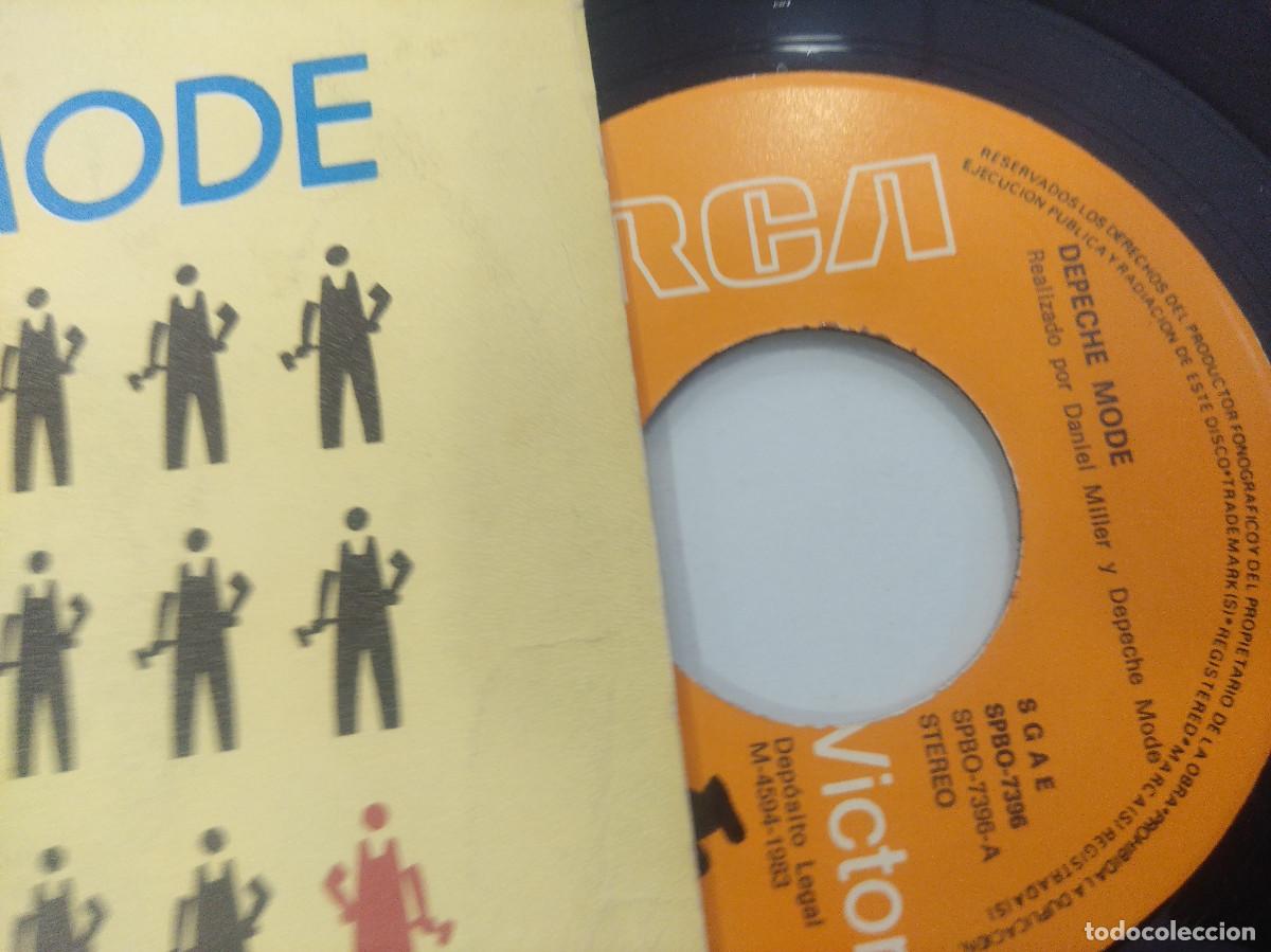 Discos de vinilo: DEPECHE MODE/GET THE BALANCE RIGHT/SINGLE. - Foto 2