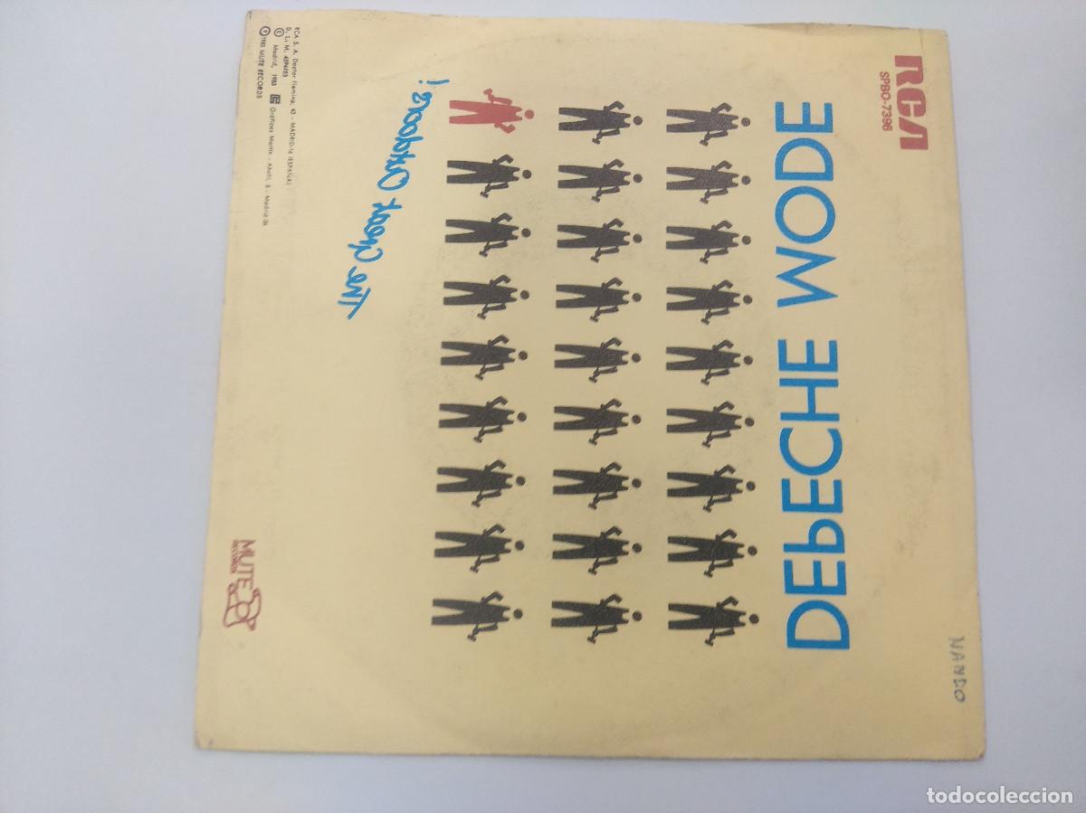 Discos de vinilo: DEPECHE MODE/GET THE BALANCE RIGHT/SINGLE. - Foto 3