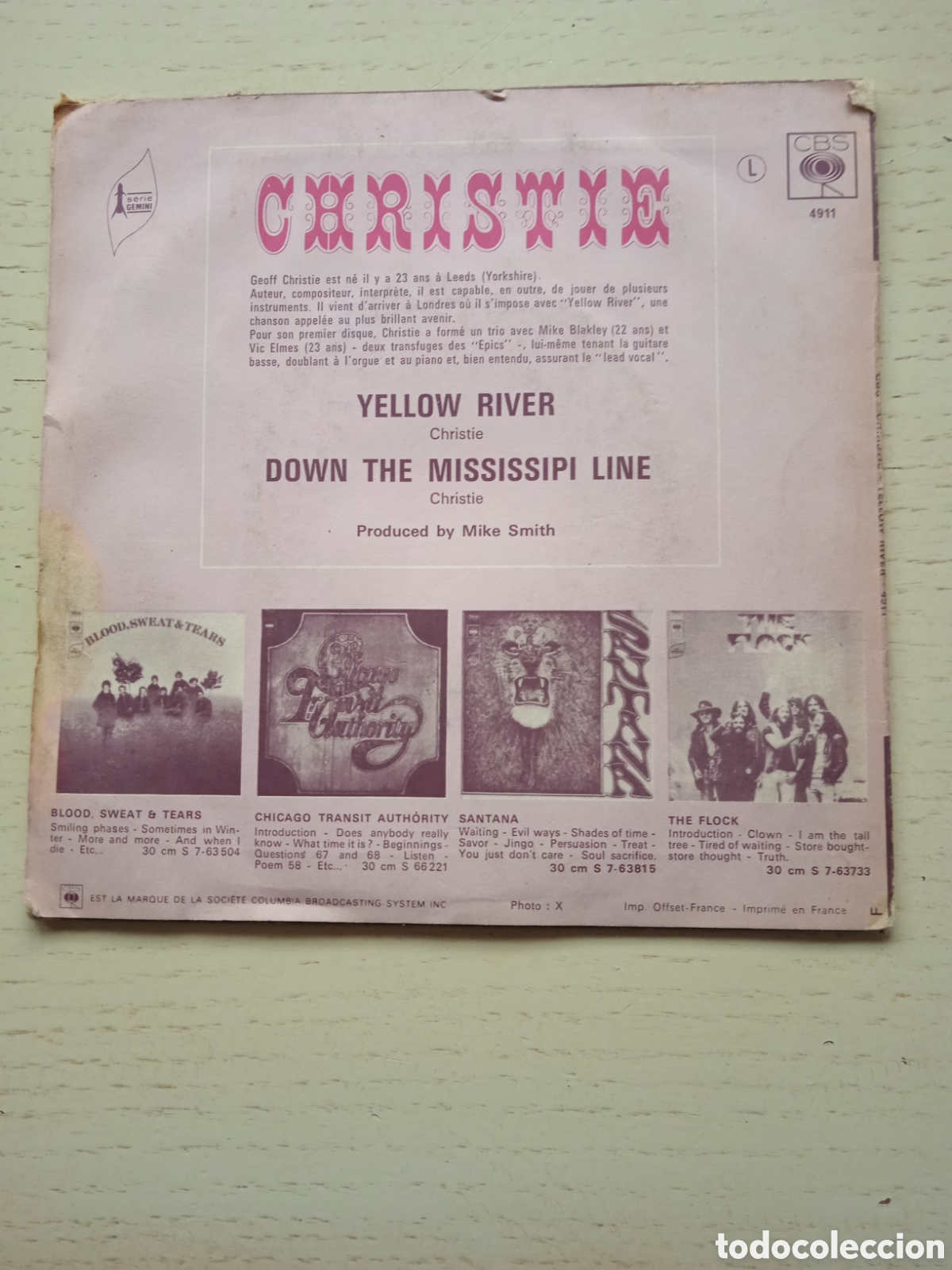 Discos de vinilo: Single Christie - Foto 2