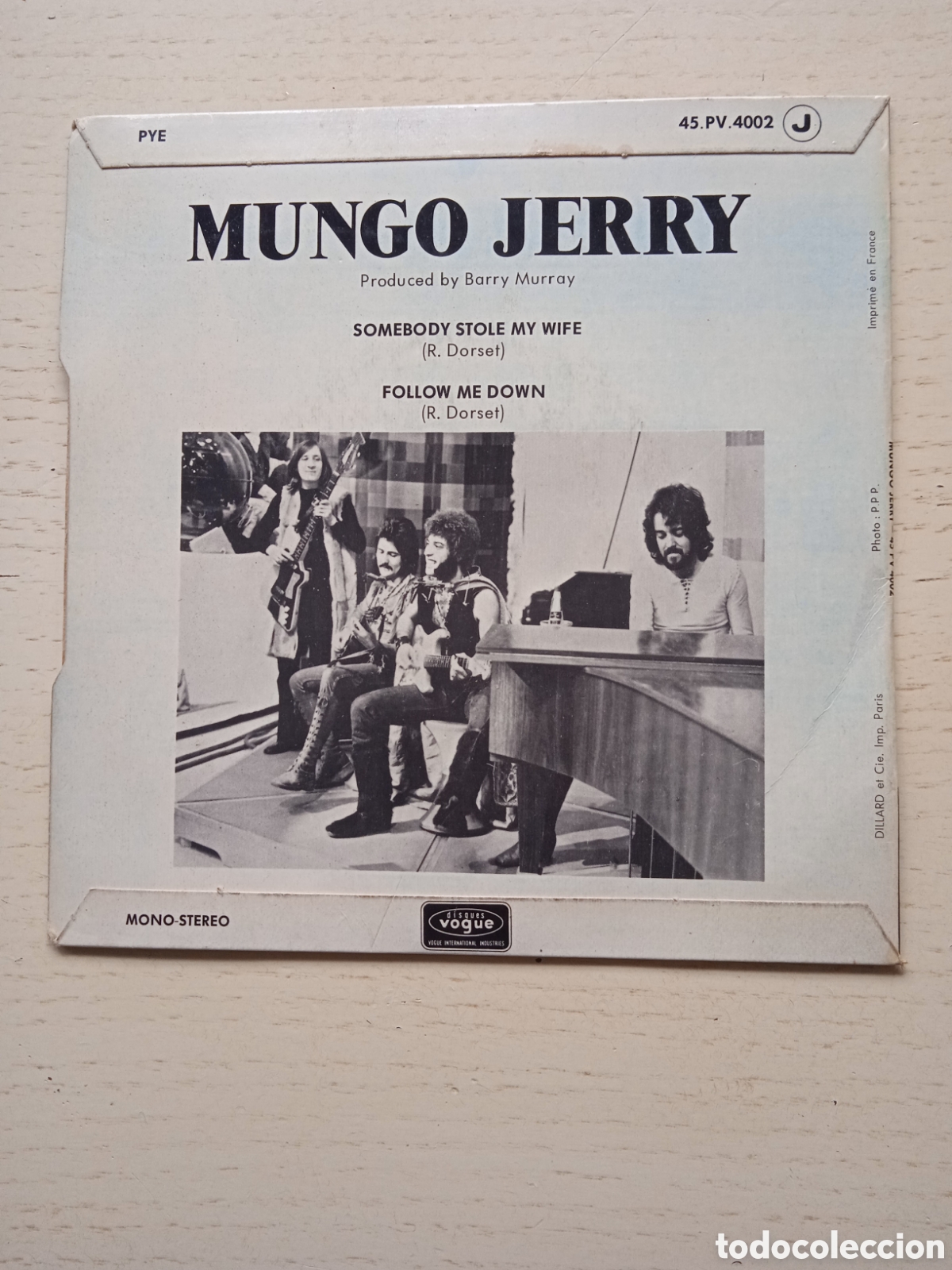 Discos de vinilo: Single Mungo Jerry - Foto 2