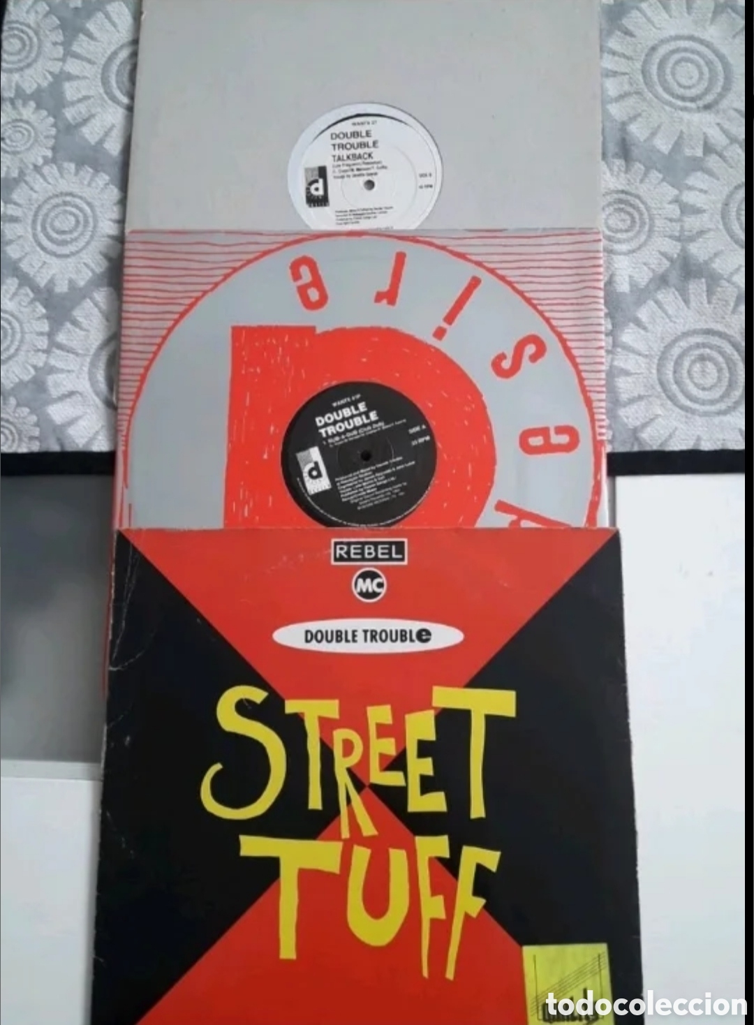 Discos de vinilo: 3 Maxi Singles Double Trouble - Foto 1