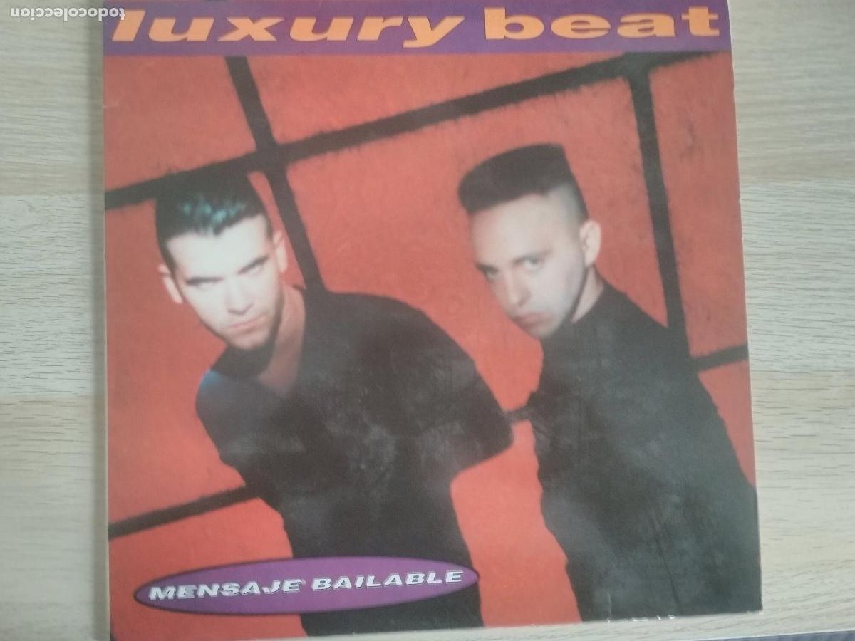 Discos de vinilo: Luxury Beat &lrm;&ndash; Mensaje Bailable 1993 - Foto 2