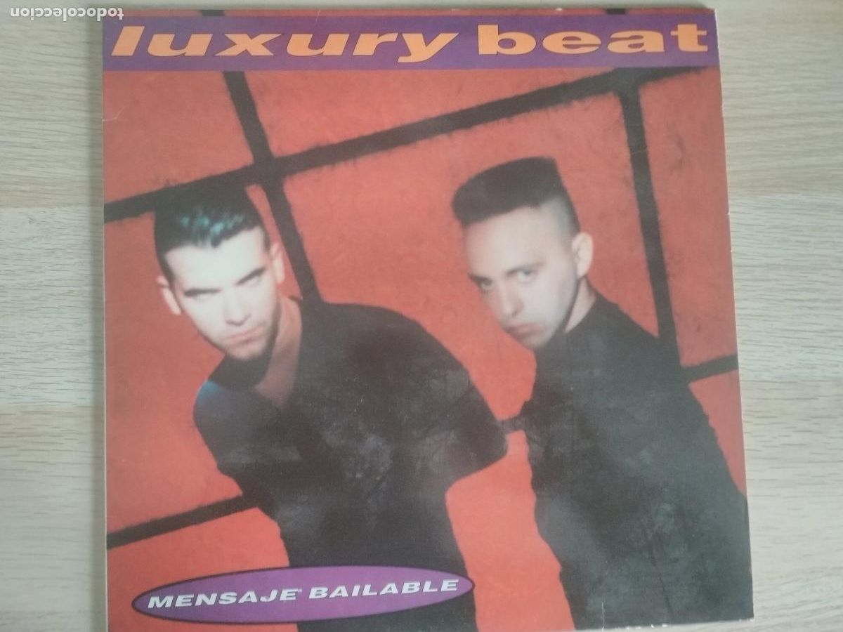 Discos de vinilo: Luxury Beat &lrm;&ndash; Mensaje Bailable 1993 - Foto 1