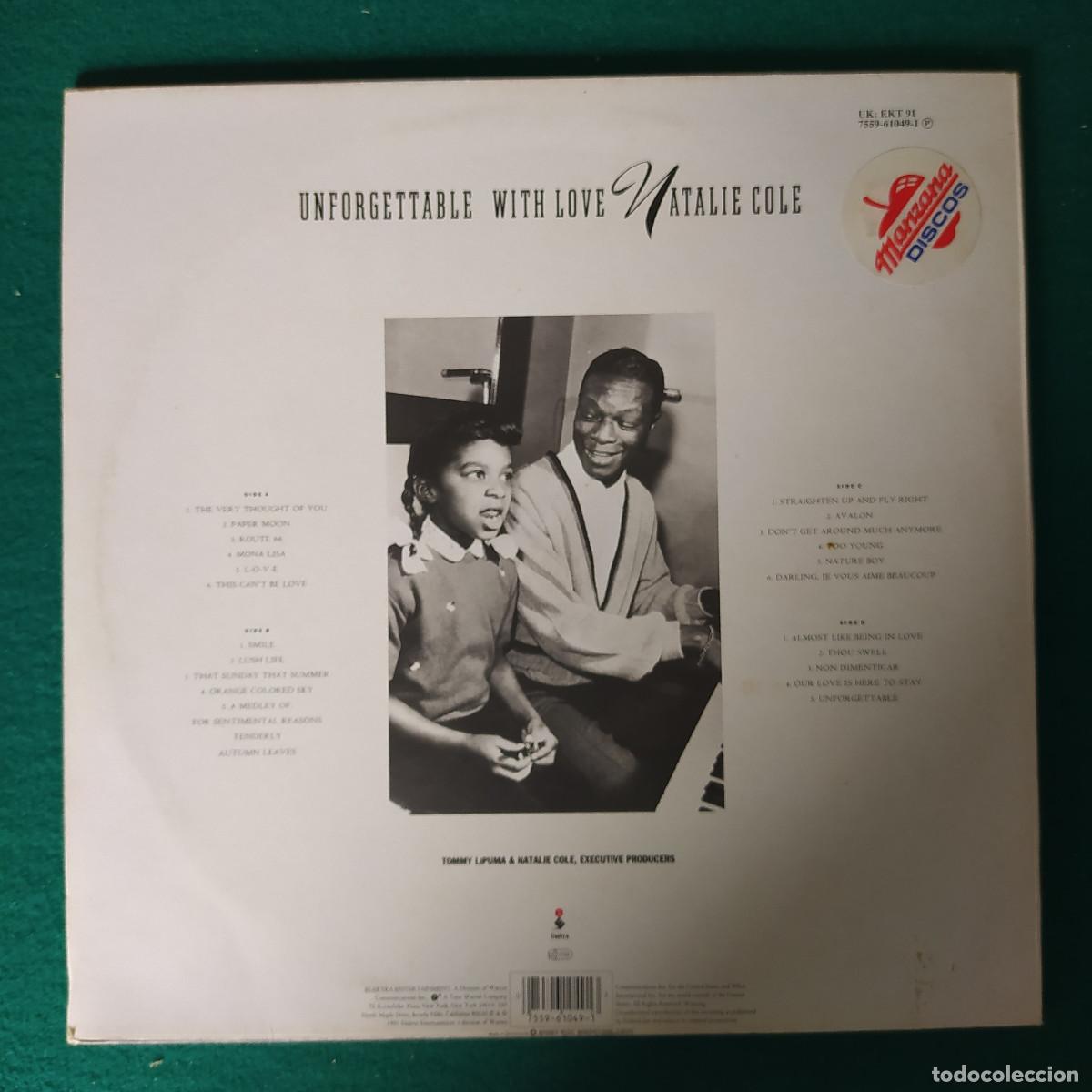 Discos de vinilo: Natalie Cole &ndash; Unforgettable With Love - Foto 2
