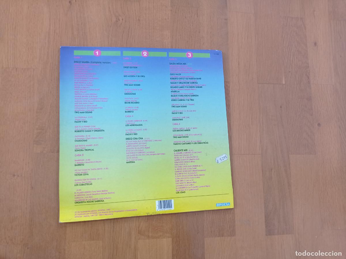Discos de vinilo: rico rico-50 exitos tropicales . 3 lpm - Foto 2