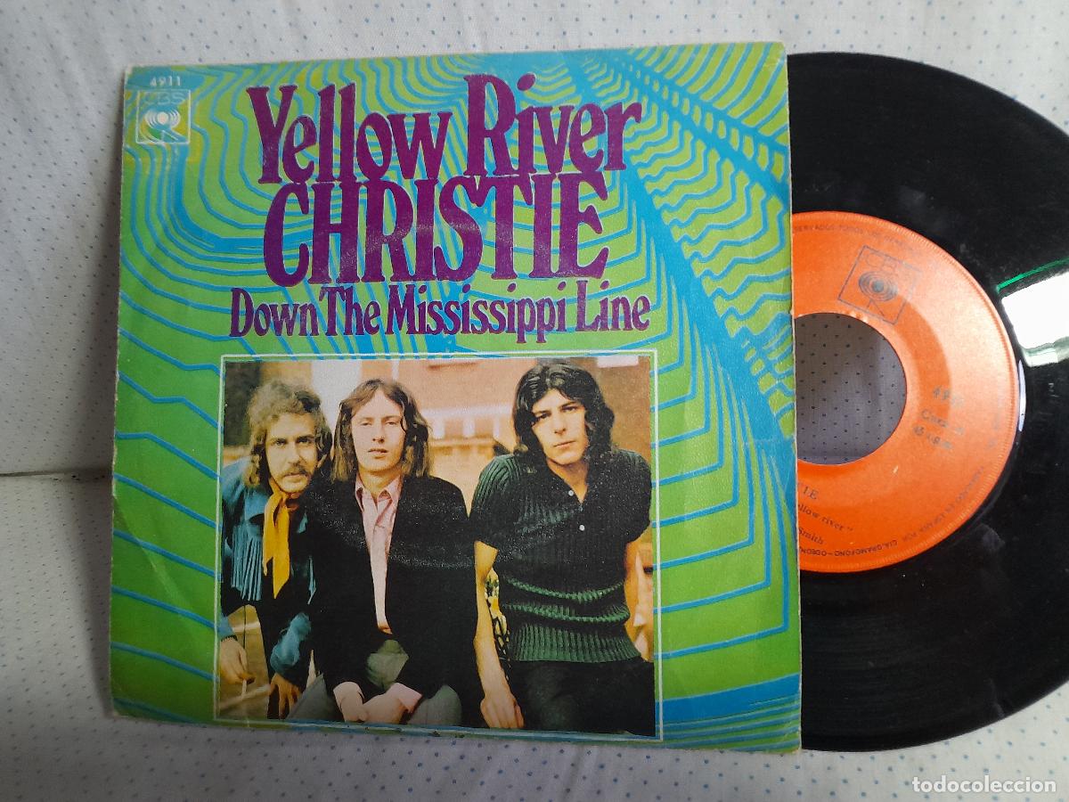 Discos de vinilo: CHRISTIE Single YELLOW RIVER Spain, buen estado.Ver m&aacute;s detalles e informaci&oacute;n en fotos adjuntas.