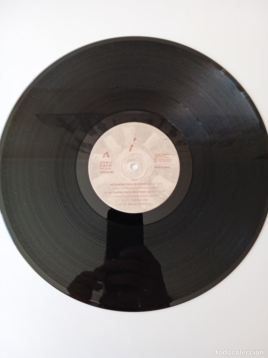 Discos de vinilo: RAY - NO SIEMPRE DUELE RECORDAR 45 RPM - Foto 3