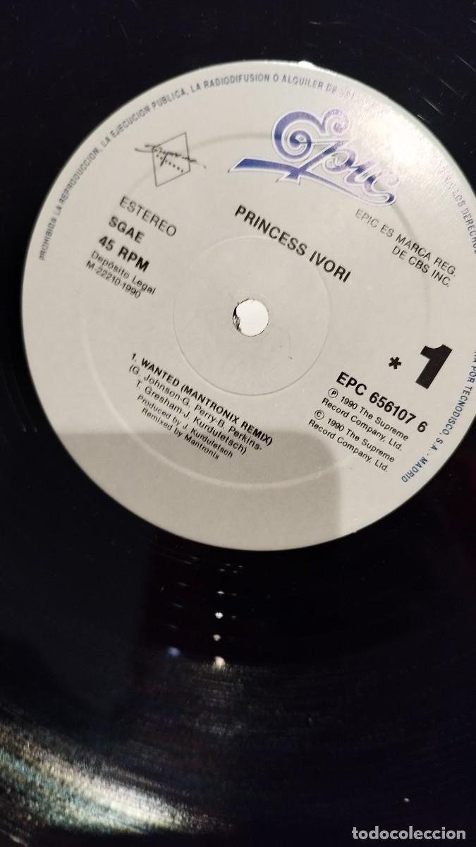 Discos de vinilo: Princess Ivori &ndash; Wanted.Maxi Single - Foto 2