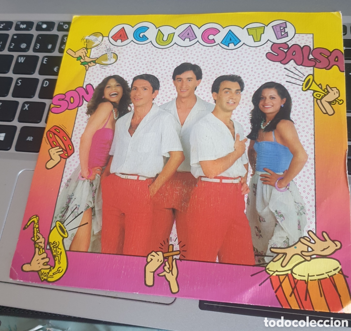 Discos de vinilo: Aguacate - Salsa. Movie play - Foto 1