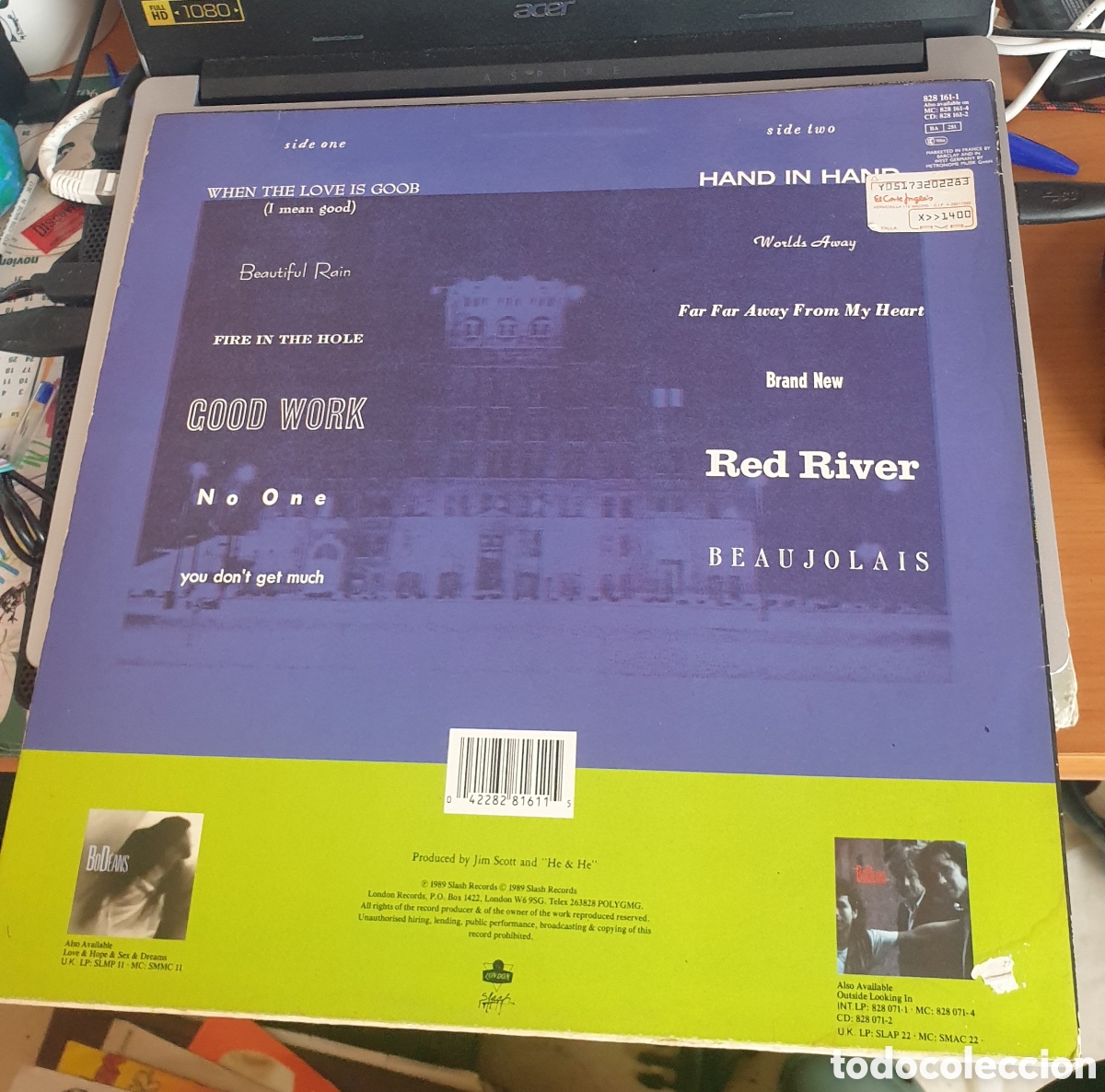 Discos de vinilo: Bo Deans - home - Foto 2