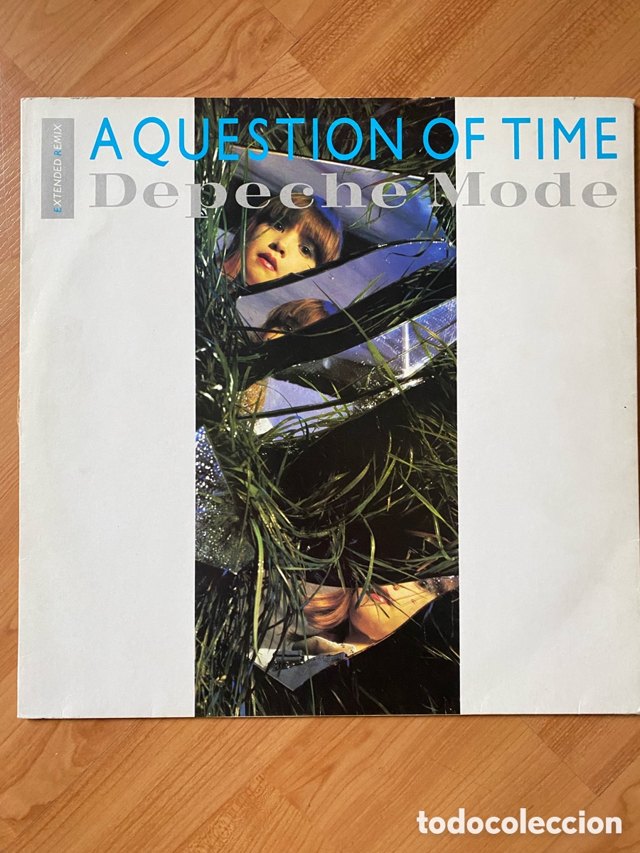 Discos de vinilo: DEPECHE MODE `A Question of Time&acute; Extended Remix - Foto 1