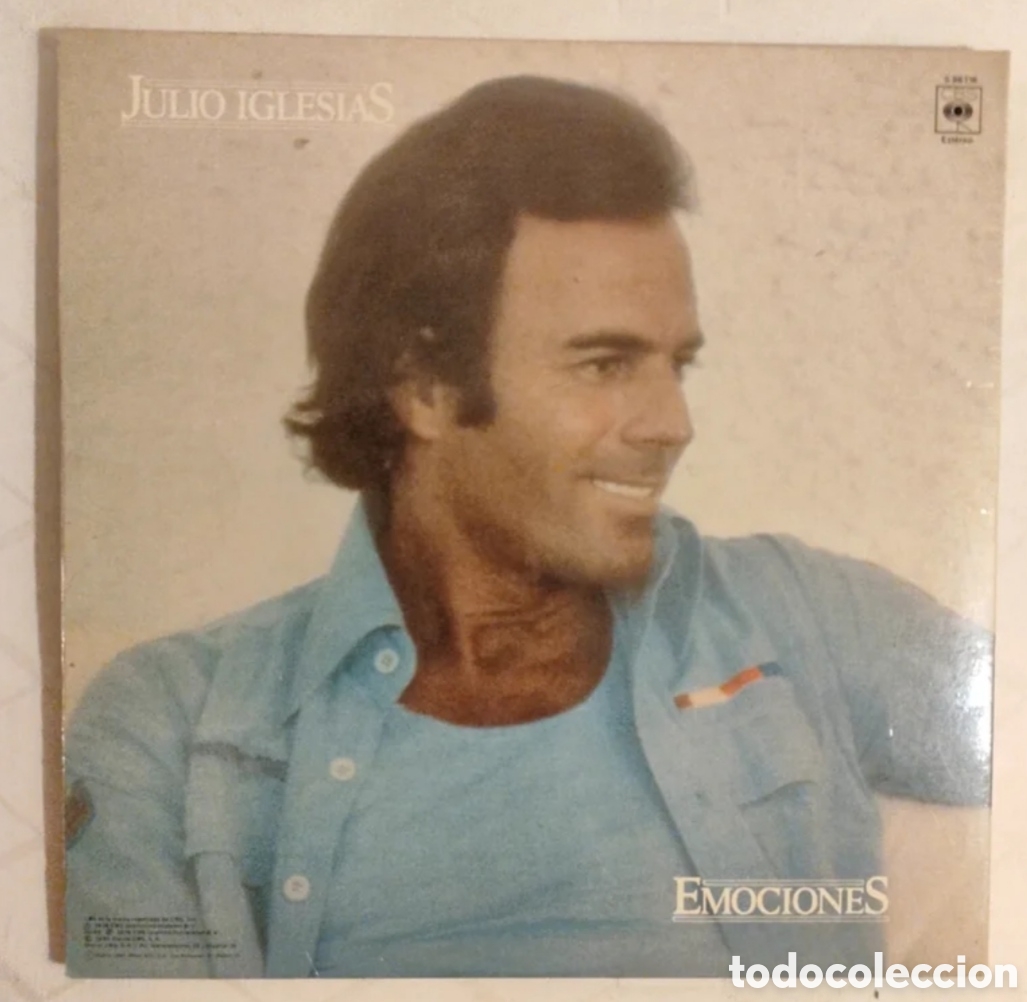 Discos de vinilo: JULIO IGLESIAS - Emociones - Foto 2