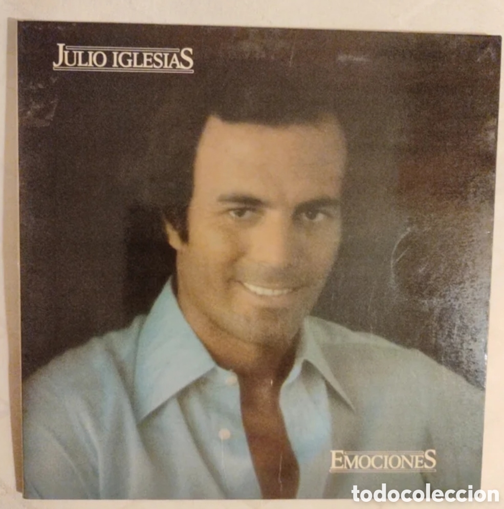 Discos de vinilo: JULIO IGLESIAS - Emociones - Foto 1