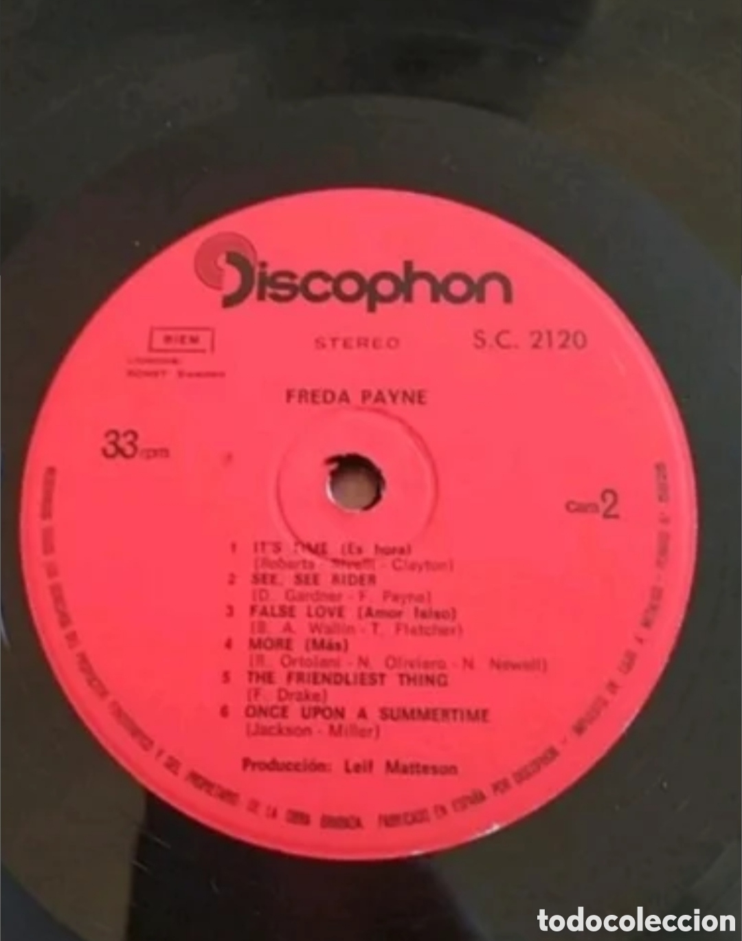 Discos de vinilo: Lp Freda Payne. Freda Payne - Foto 4