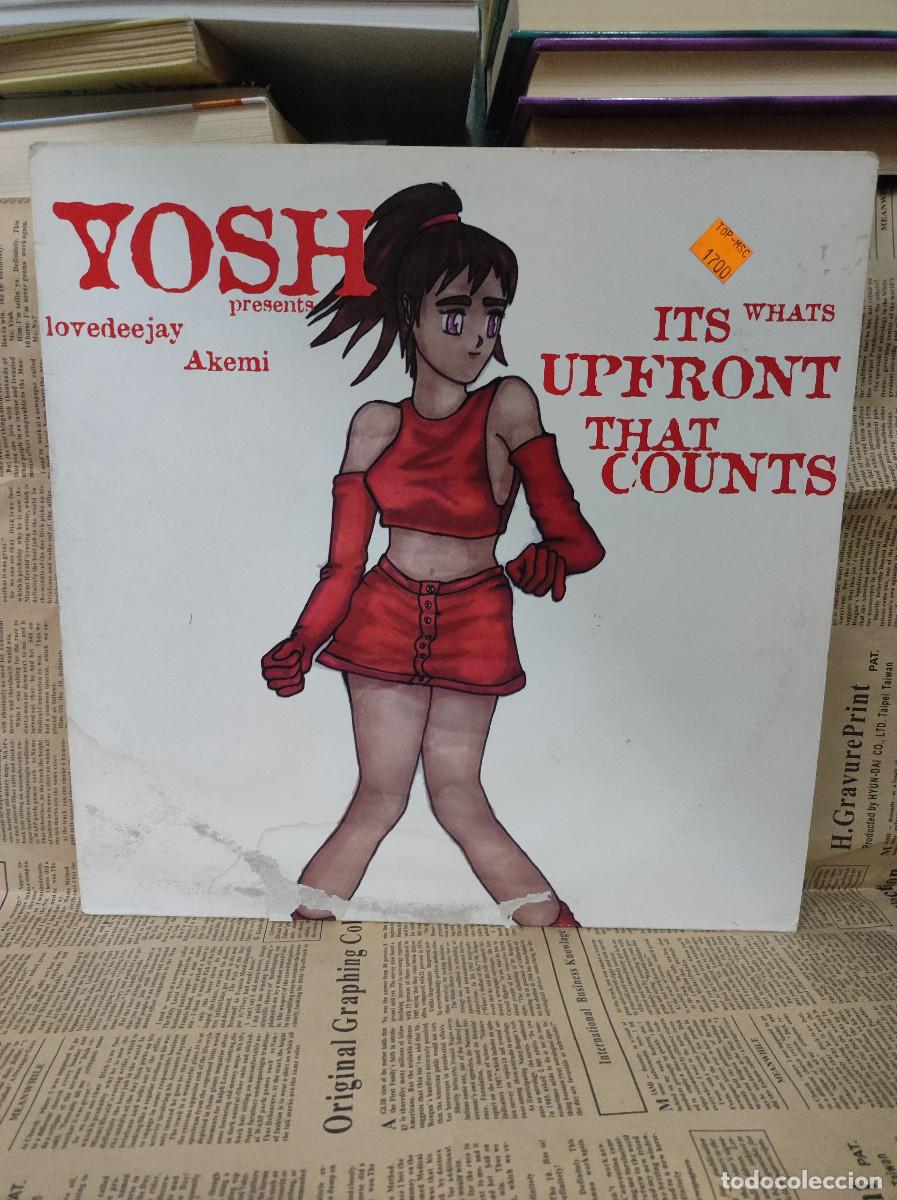 Discos de vinilo: Yosh Presents Lovedeejay Akemi &ndash; Its Whats Upfront That Counts - Foto 1