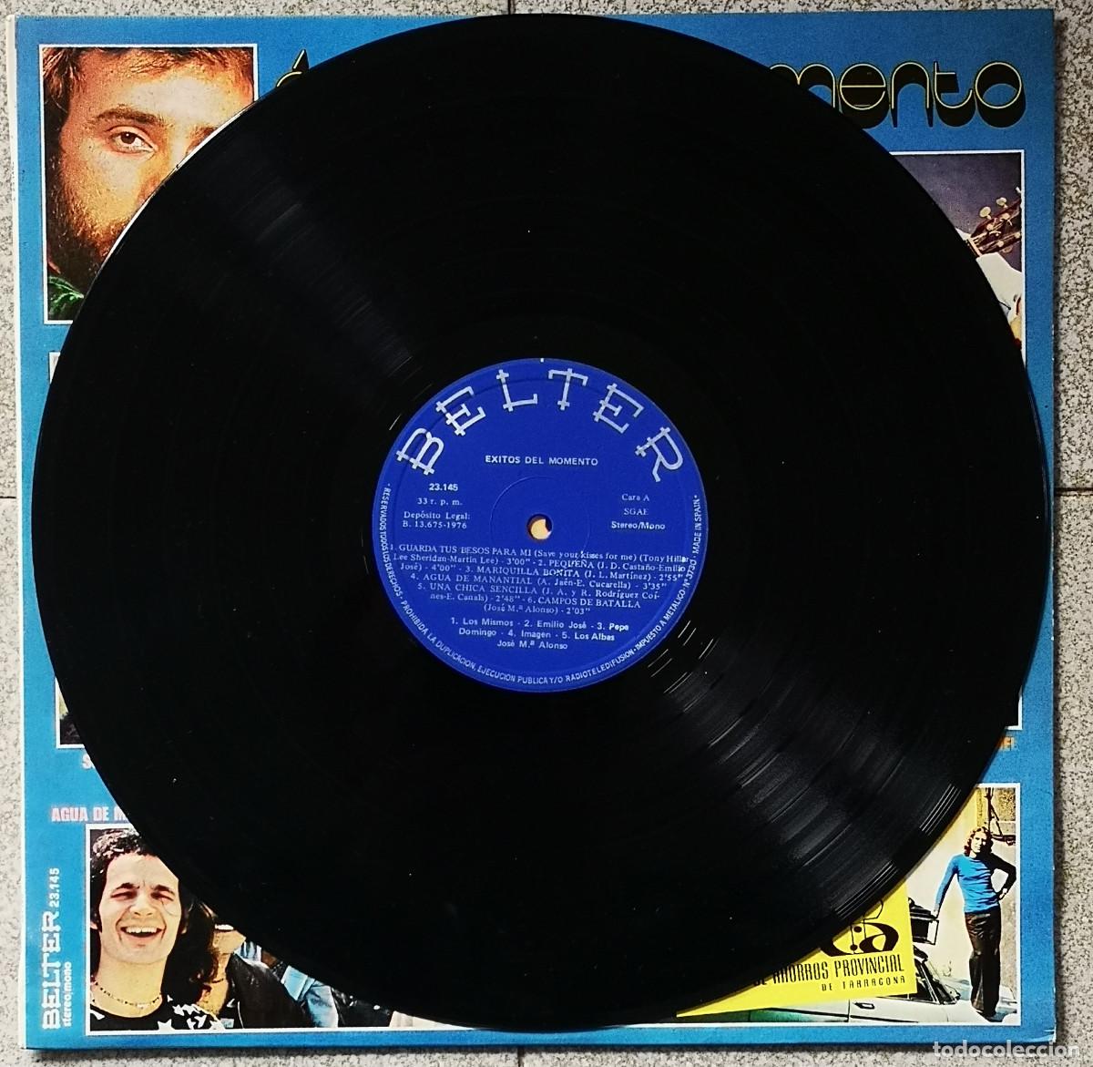 Discos de vinilo: VINILO LP - EXITOS DEL MOMENTO 1976 - BELTER - Made in Spain - Foto 6